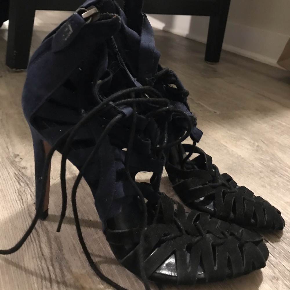 Zara Lace Up Heels